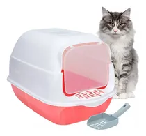 Comprar Arenero Sanitario Para Gato Cerrado Con Pala Puerta Abatible