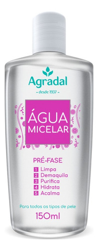 Água Micelar Agradal 150ml 