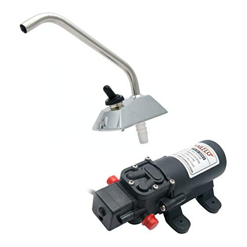Bomba De Diafragma De Presión De 12v Grifo De Giro De ...