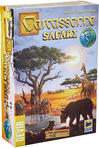 Carcassonne Safari Juego De Mesa Estrategia Familiar Devir