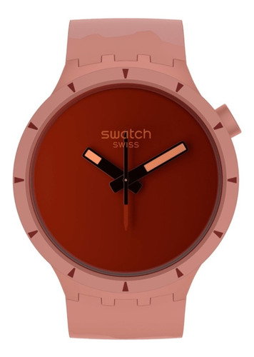 Reloj Swatch Lost In The Canyon Sb03r100 Color de la correa Rojo Color del bisel Rojo Color del fondo Rojo