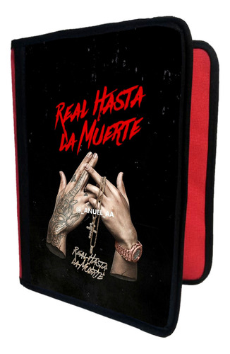 Funda Sublimada Tamaño A4 De Anuel Aa Real  T456