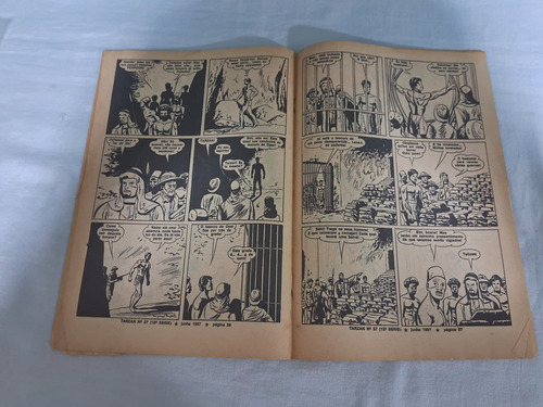 Gibi Tarzan 27 - 12 Serie - Junho 1987 - Sem Capa - Ed Ebal (Usado)