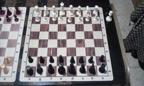 Juego Profesional Ajedrez 2lbs/ 3.5 Alto+tablero Vinyl+bolso