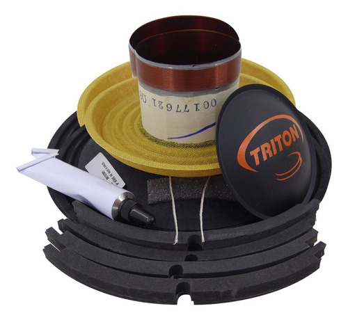 Imagem 2 de 4 de Kit Reparo Alto Falante Triton 8 Tr 450 8 Ohms Original