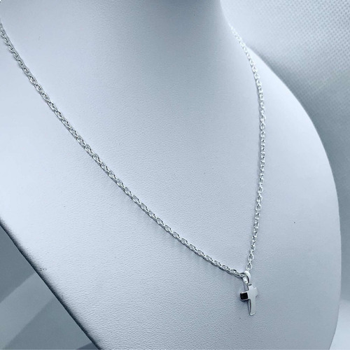 Imagen 2 de 3 de Cadena Forcé De 1,5 Mm C/cruz (niño/adolescente/gargantilla)
