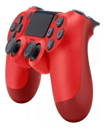 Joystick Ps4 Inalambrico Generico Control Mando - Color Rojo