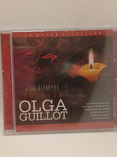 Olga Guillot Por Siempre Boleros Cd Nuevo 