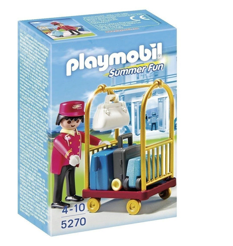 Playmobil 5270 Mensageiro Do Blue Tree Hotel