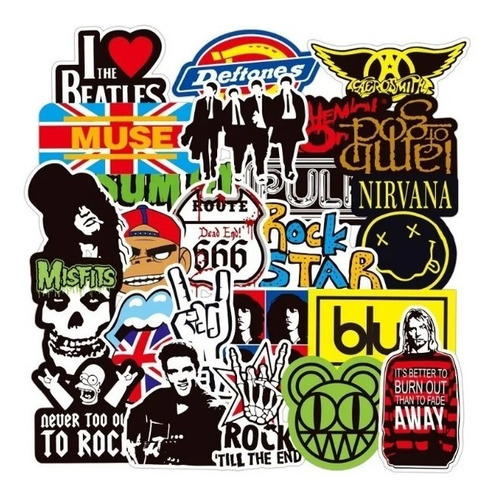 Stickers 100 Diferentes Pvc Bomb Stickers Calcomanias