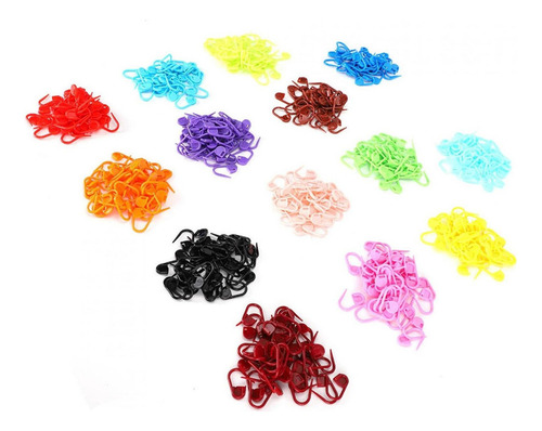 Osr Pequeño Seguro Colorido Pin De Tejer Colorido Plástico