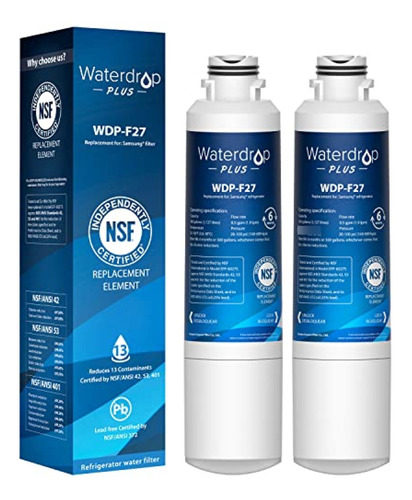 Filtro De Agua Para Refrigerador  Waterdrop Plus Da29-00020b