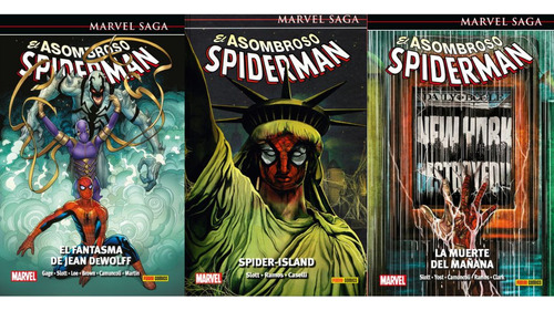 Marvel Saga: El Asombroso Spiderman Colección Tomo 33-34-35