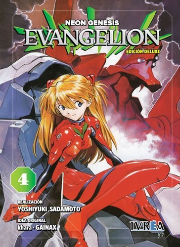 Manga Anime Neon Genesis Evangelion Tomo 4 Editorial Ivrea 