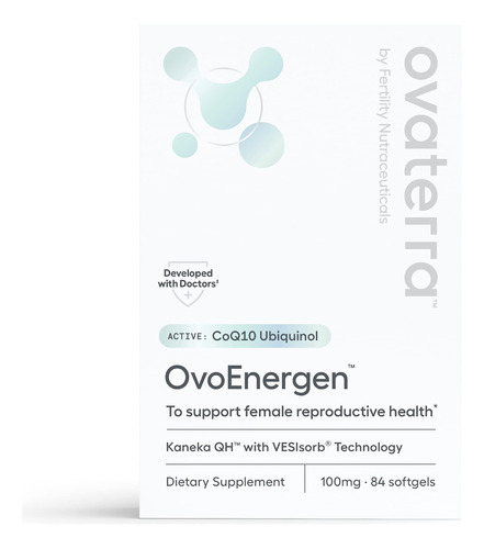 Ovoenergen Ubiquinol Coq10 - Capsulas Blandas De 100 Mg, Sup