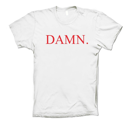 Damn Playera Kendrick Lamar Camiseta Humble