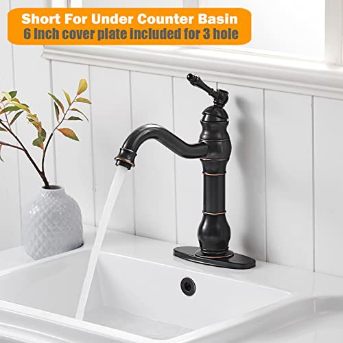 Grifo Lavabo Altura Ajustable, Monomando, Agujero Nico, Marr