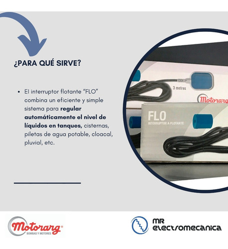 Imagen 2 de 10 de Control Automatico Nivel Tanque Bomba Centrifug Motorarg Flo