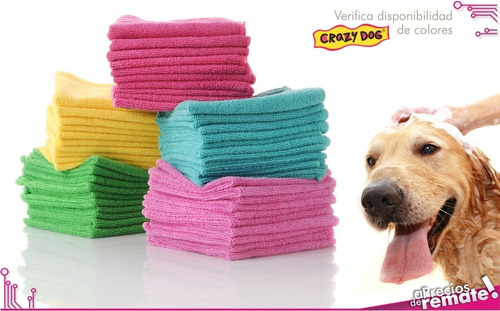 Imagen 5 de 6 de ¡ Toalla Microfibra Ultra Absorbente Para Baño De Mascota !!
