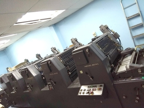 Maquina Offset Heidelberg Gto 52 5 Colores Al Color