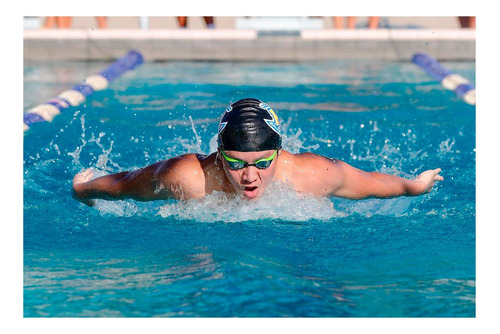 Vinilo 80x120cm Natacion Deporte Acuatico Pileta Piscina M2