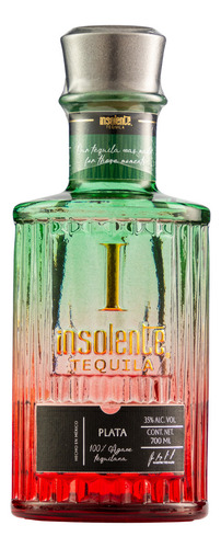 Tequila Insolente Plata Patria 700 Ml