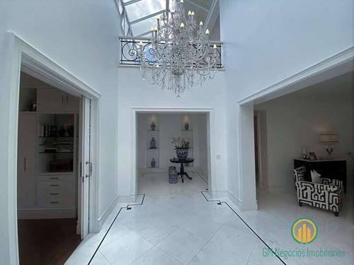 Imagem 9 de 15 de Jardim Mediterrâneo - 5sts. Mansão Clássica Maravilhosa E Impecável! - M - F36