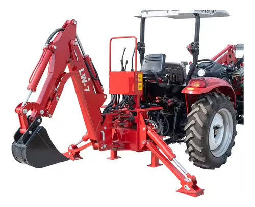 Tractor Retroexcavadora 4x4 Diesel 40hp 4wd 2tons Tecnodeliv