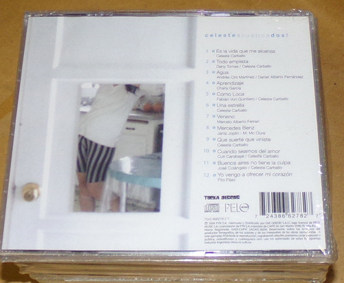 Celeste Carballo Acusticados! Cd Nuevo Kktus