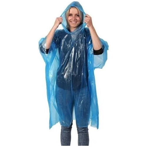 Piloto Descartable Para Lluvia Unisex X 2 Unidades