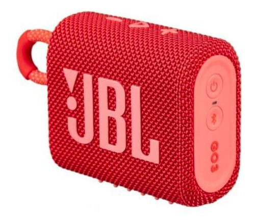 Parlante Portatil Jbl Go 3 Bluetooth Rojo