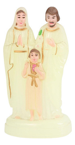 Sagrada Familia Con Niño Estatua Figura Religiosa
