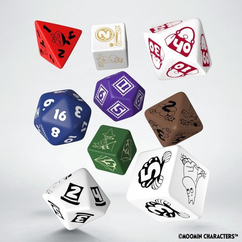 Q Workshop Moomin Dice Set Dados