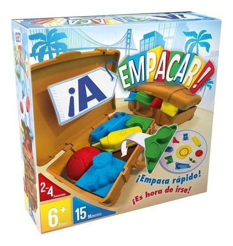 Juego De Mesa A Empacar - + 6 Años -