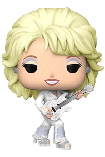 Funko Pop! Rocks: Dolly Parton In White Pantalonesuit 7mlcc