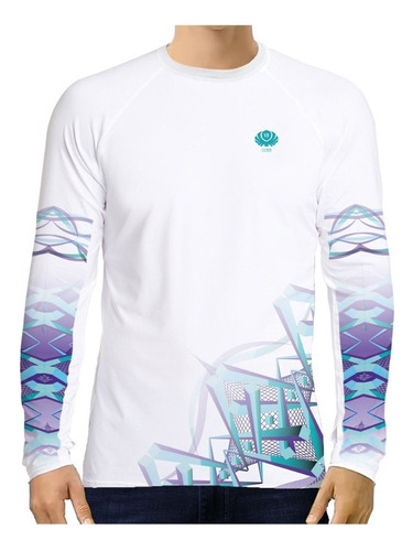 Camisa Hombre Manga Larga Bañador Surf Traje Playa Upf 50