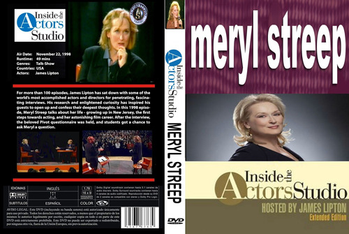 Meryl Streep ( Inside The Actors Studio) - Dvd