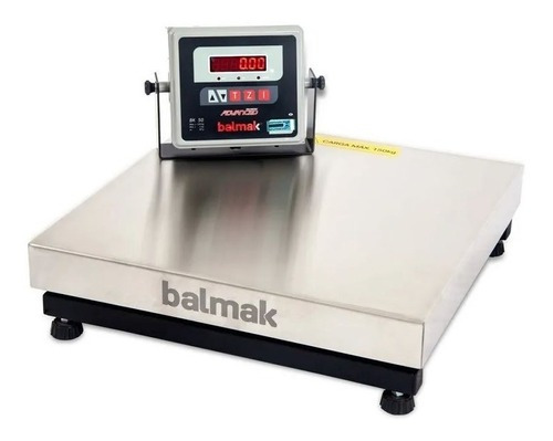 Balança Balmak Bk50i 150 Kg Plataforma Inox 50x50 C/ Bateria