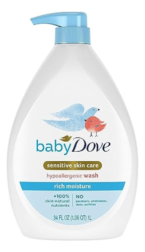 Baby Dove Cuidado De La Piel Sensibl - mL a $101187