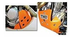 T.m. Designworks Tm Skid Plate  Orange  For 12-15 Ktm 125sx