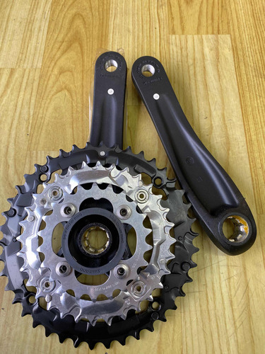 Pedivela Shimano M-341 Preto De Alumínio