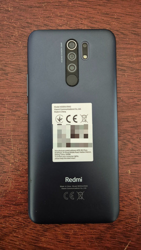 Xiaomi Redmi 9 4gb Ram 64gb Dual Sim Carbon Gray Liberado Gris Oscuro (Usado)