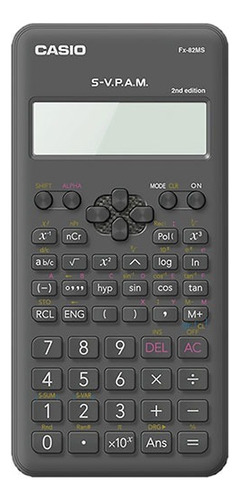 Calculadora científica Casio Científica FX-82MS color negro