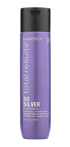 Shampoo Matizador So Silver X300 Total Results Matrix