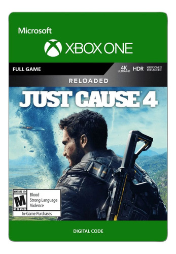 Just Cause 4: Reloaded Codigo Xbox