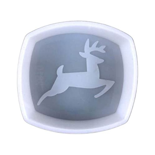 Deer Silicone Mold | Size 3.75  Wide X 3.5  Long X 1  D...