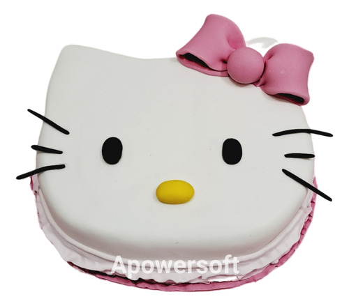 Torta Kitty, Tortas Decoradas ,hello Kitty, Pasteleria Prut 