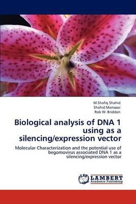 Libro Biological Analysis Of Dna 1 Using As A Silencing/e...