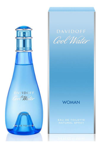 Perfume Davidoff Cool Water Woman 50ml Super Oferta Original