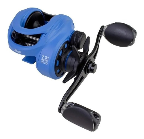 Carretilha Pesca Albatroz V73 Blue Drag: 8kg - 6 Rolamentos Cor Azul Lado da manivela Direito